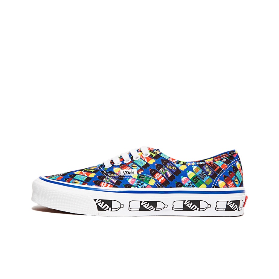 Vans Shoes Authentic - Vans Authentic スケートボードシューズ ユニセックス ロートップ ブルー