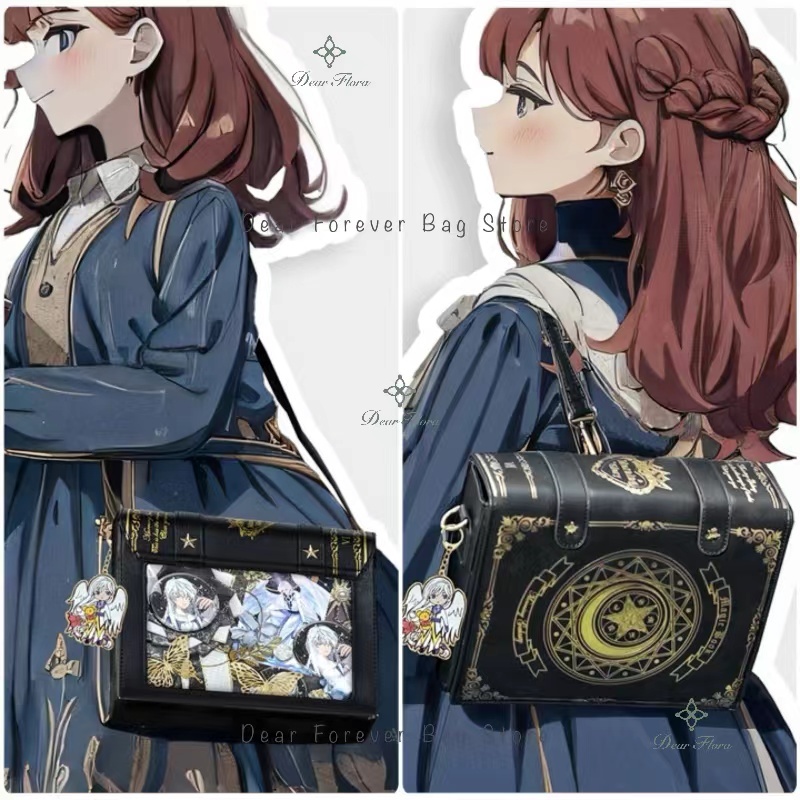 Y2K 魔法の本ロリータ Ita バッグゴシックショルダーバ - Mini Backpack Purse のレビューと価格