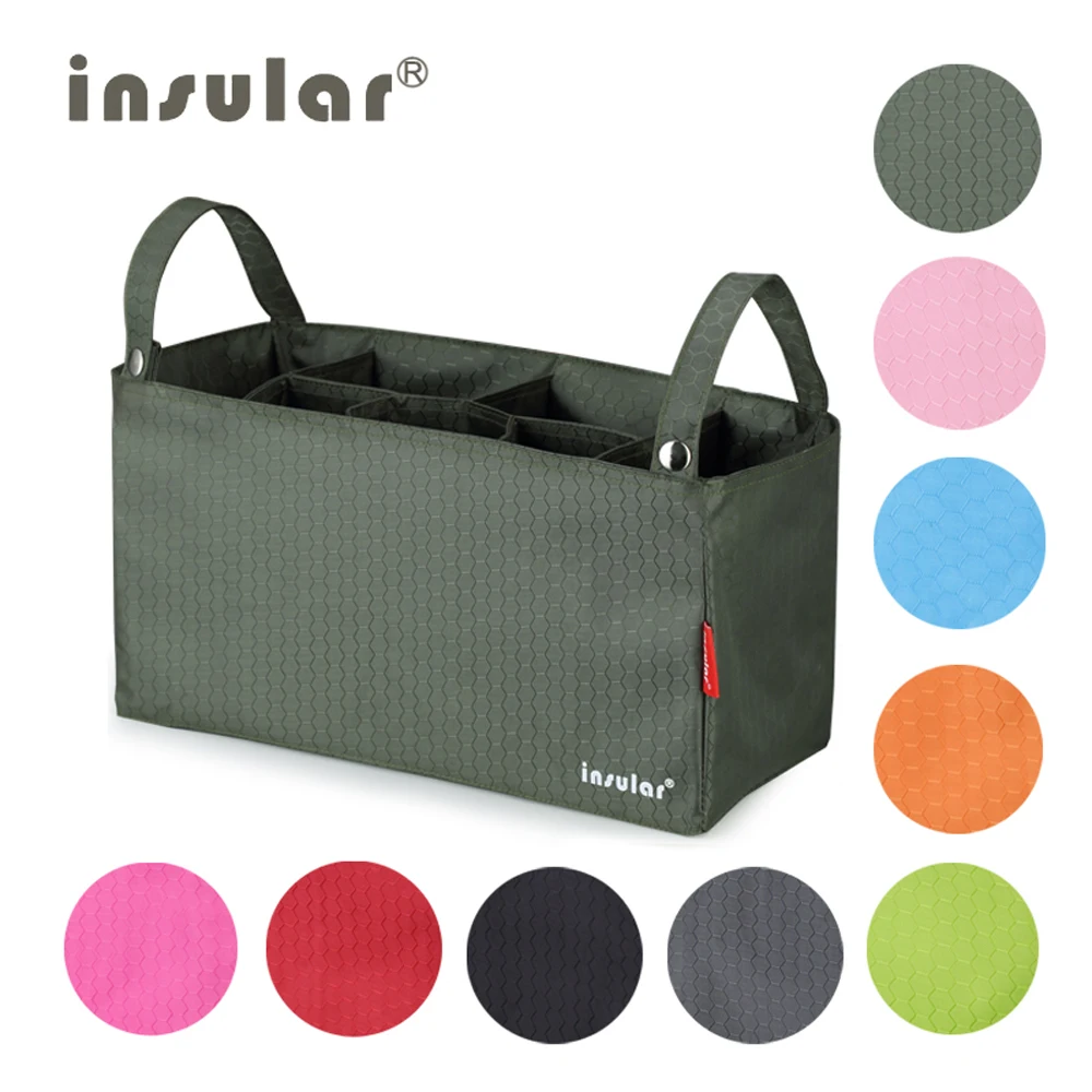 INSULAR カート吊り下げ式 ポータブル 600D ポリ - Backpack Diaper Bag のレビューと価格