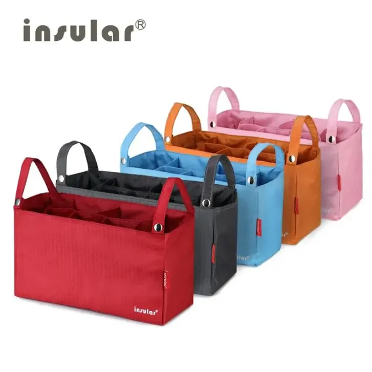INSULAR カート吊り下げ式 ポータブル 600D ポリ - Backpack Diaper Bag のレビューと価格