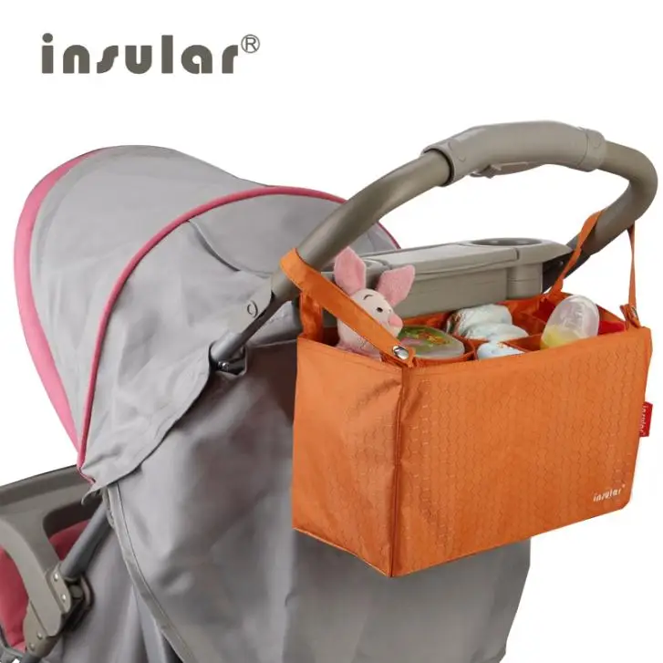 INSULAR カート吊り下げ式 ポータブル 600D ポリ - Backpack Diaper Bag のレビューと価格