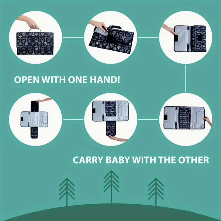 おむつバッグや着替え台用のポータブルおむつ替えパッド、旅行用 - Backpack Diaper Bag のレビューと価格